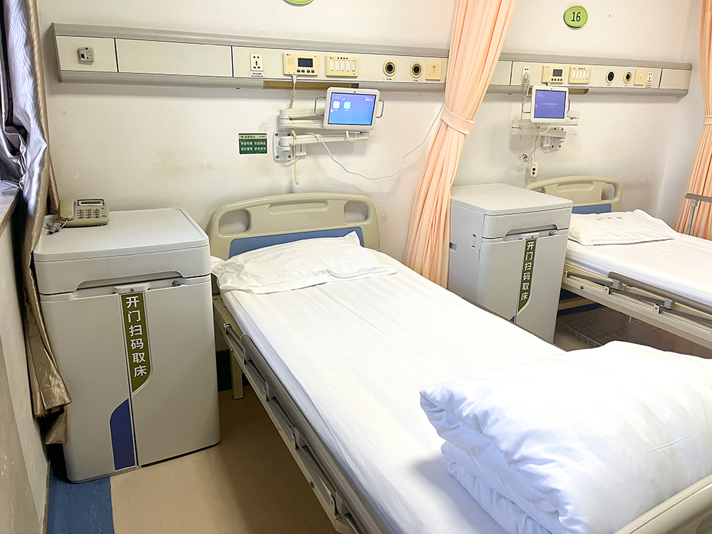 共享陪護床——愛陪工廠精雕細作折疊床二十年的智慧病房共享產品